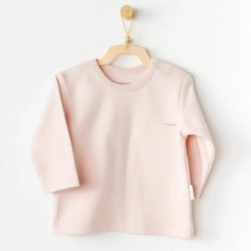 Andy Wawa Unisex T-shirt Basic Pembe - 1