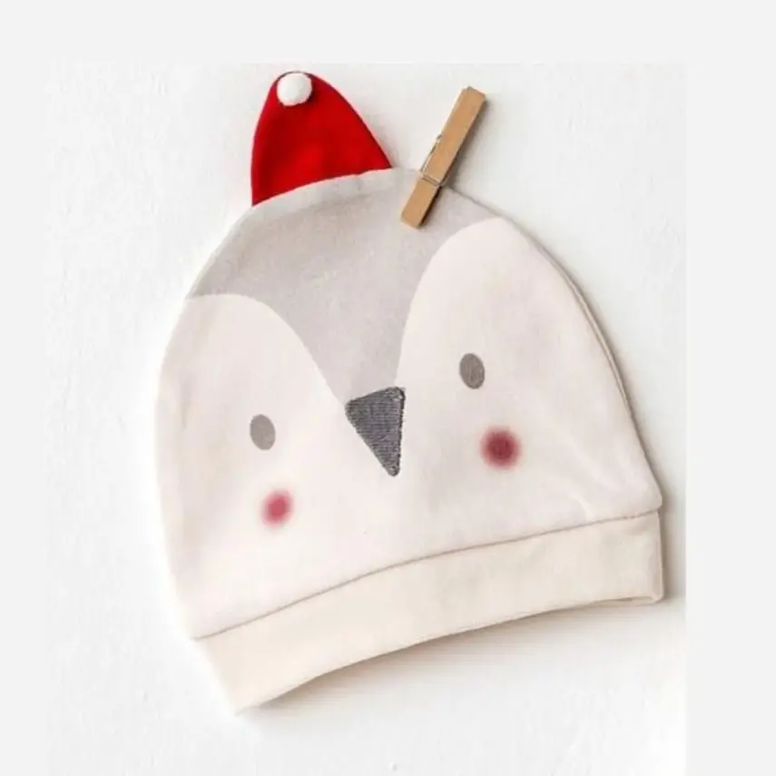 Andy Wawa Unisex Tulum Şapka Takım Penguin Ekru - 2