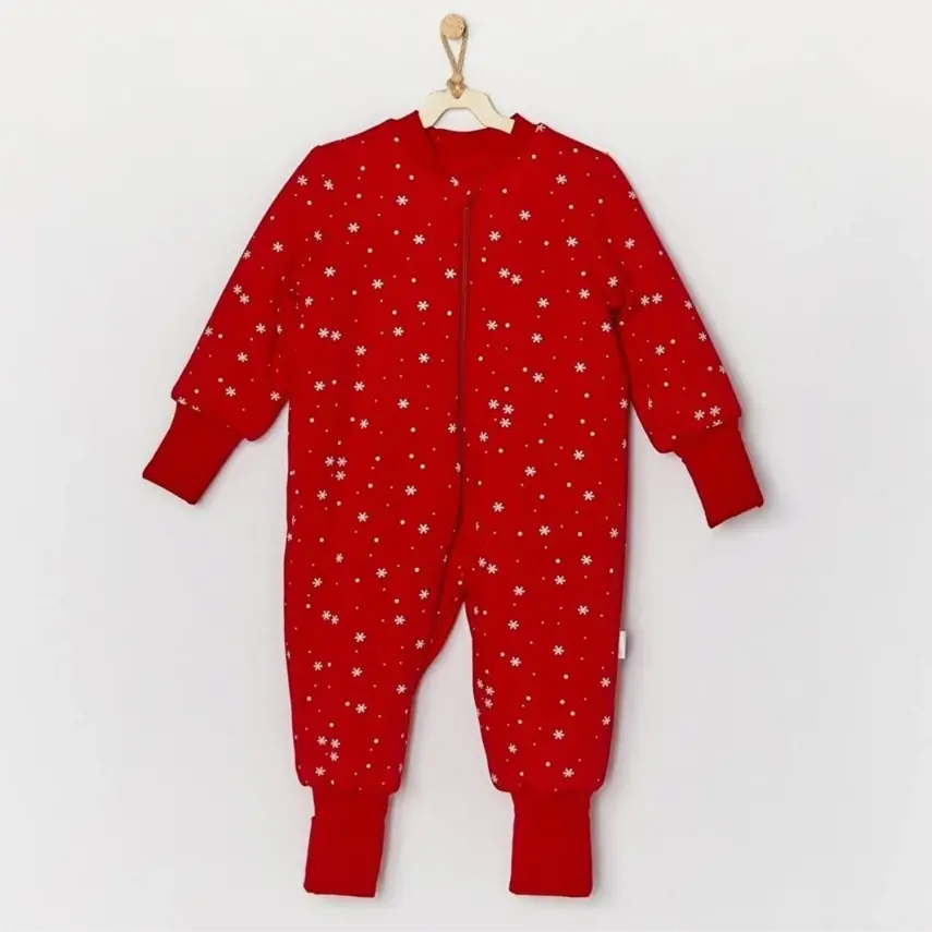 Andy Wawa Unisex Uyku Tulumu New Years Kırmızı - 1