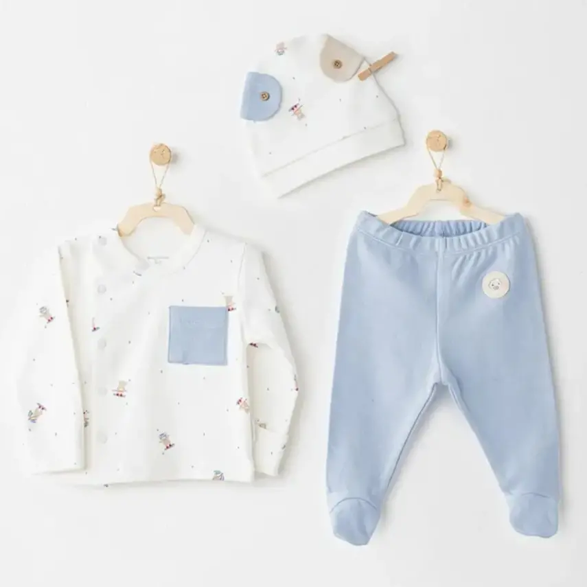 Andy Wawa Zıbın Takımı 3lü Rainbow Mavi - 1