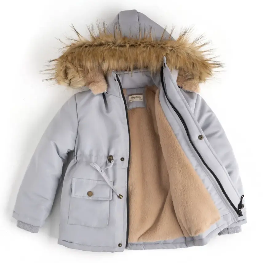 Angeltouch Erkek Parka Kaban Gri - 1