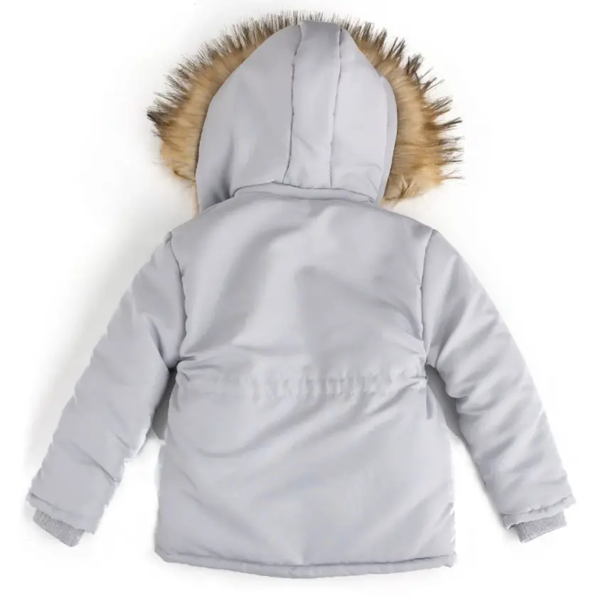 Angeltouch Erkek Parka Kaban Gri - 10