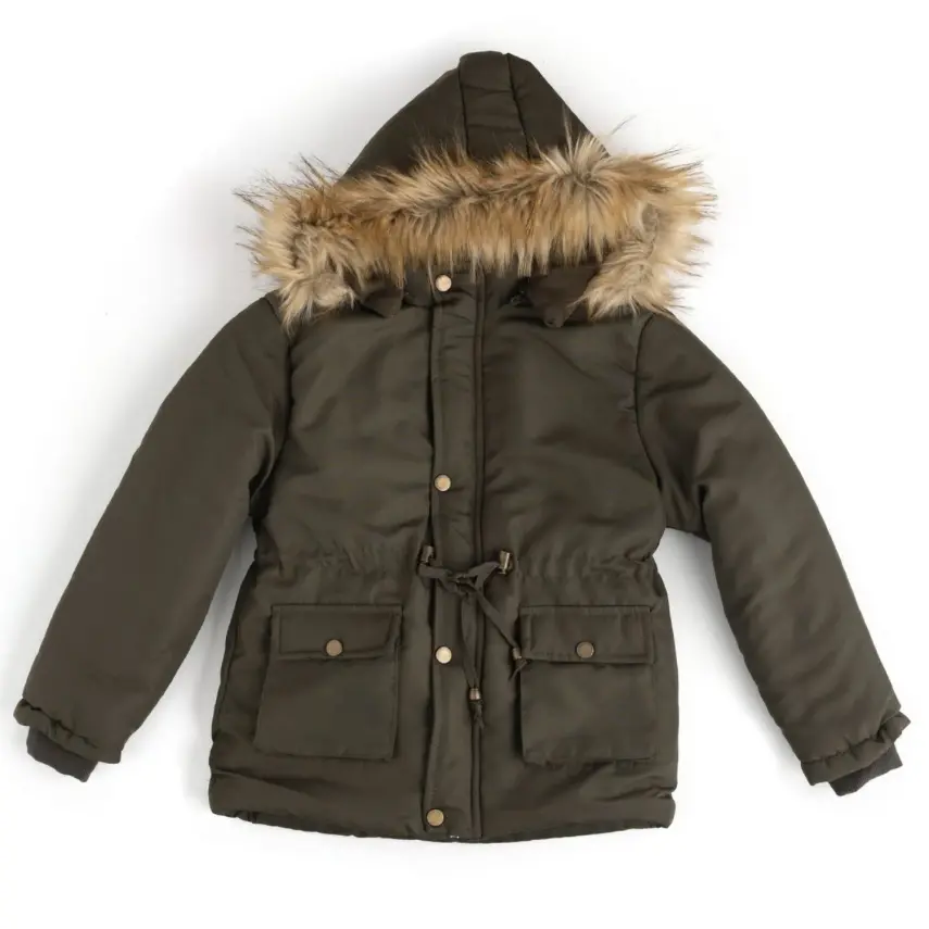 Angeltouch Erkek Parka Kaban Haki - 2