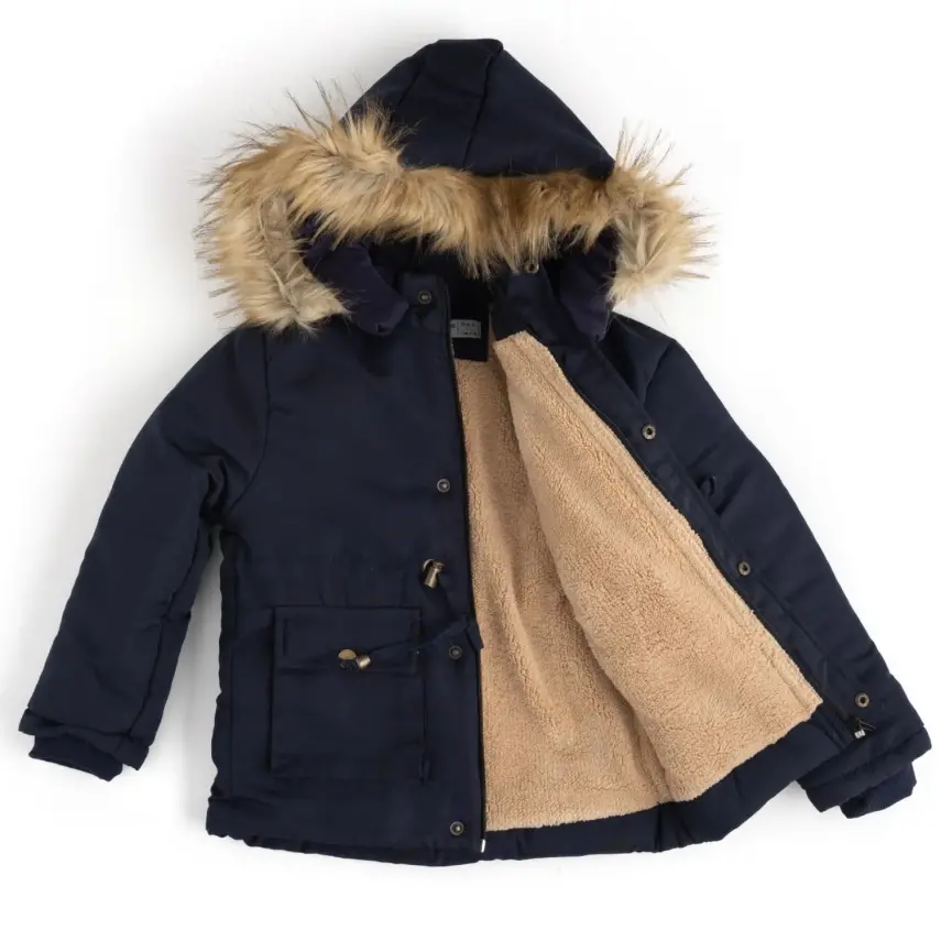 Angeltouch Erkek Parka Kaban Lacivert - 3