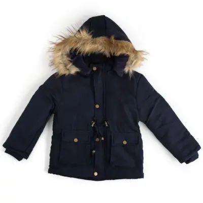 Angeltouch Erkek Parka Kaban Lacivert - 2