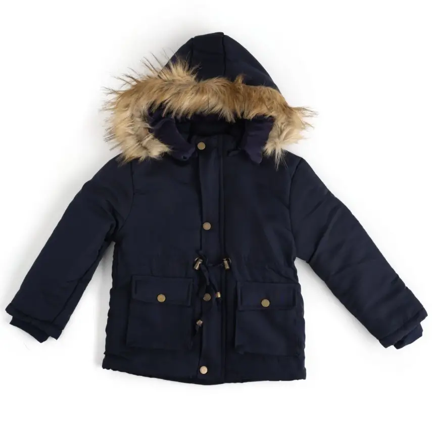 Angeltouch Erkek Parka Kaban Lacivert - 5