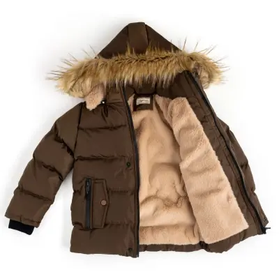 Angeltouch Erkek Su Geçirmez Kaban Memory Kahverengi - 3