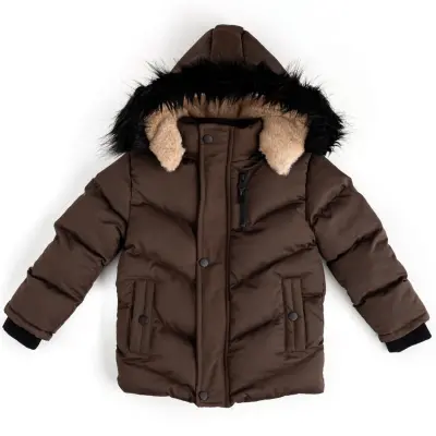 Angeltouch Erkek Su Geçirmez Kaban Porto Koyu Kahverengi - 4