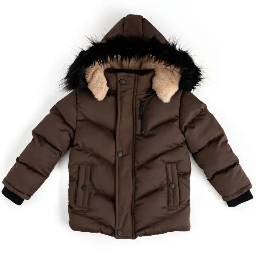 Angeltouch Erkek Su Geçirmez Kaban Porto Koyu Kahverengi - 4