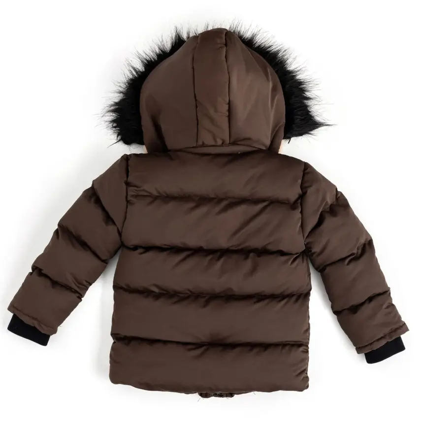 Angeltouch Erkek Su Geçirmez Kaban Porto Koyu Kahverengi - 5