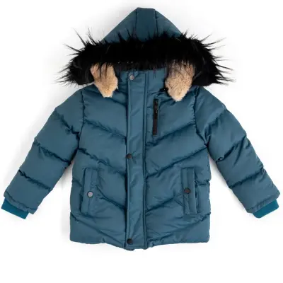 Angeltouch Erkek Su Geçirmez Kaban Porto Petrol - 4