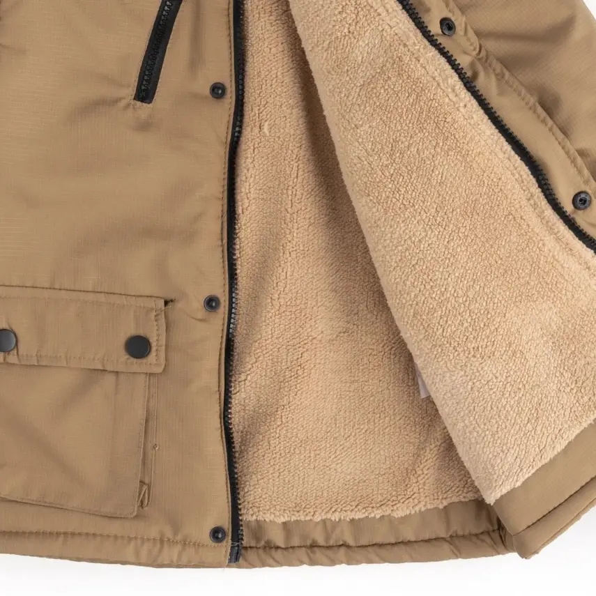 Angeltouch Erkek Su Geçirmez Kaban Ripstop Bej - 5
