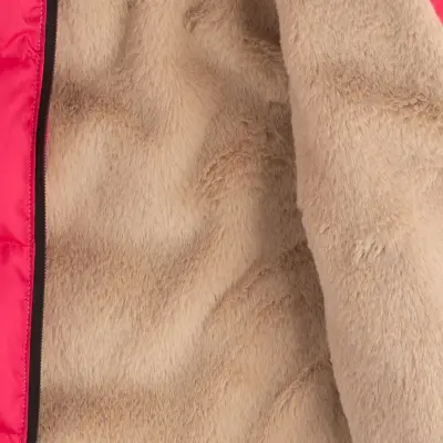 Angeltouch Kız Su Geçirmez Kaban Kare Desen Fuşya - 10