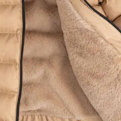 Angeltouch Kız Su Geçirmez Kaban L Desen Bej - 3