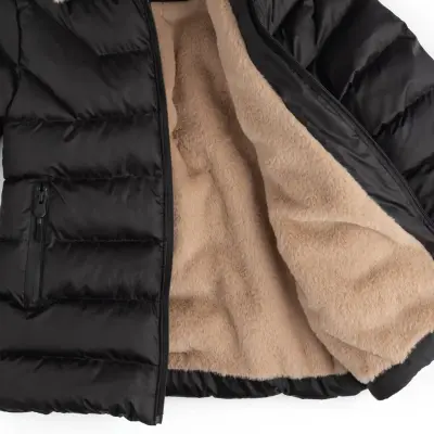 Angeltouch Kız Su Geçirmez Kaban L Desen Siyah - 10