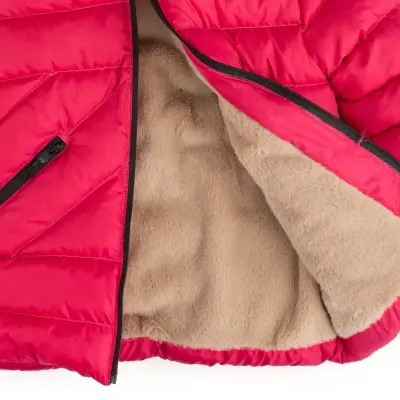 Angeltouch Kız Su Geçirmez Kaban Z Desen Fuşya - 5