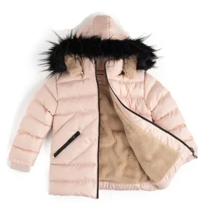 Angeltouch Kız Su Geçirmez Kaban Z Desen Pudra