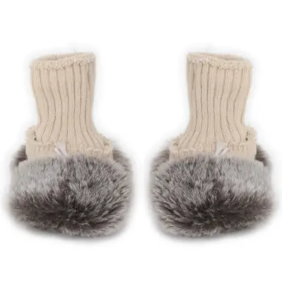 Angeltouch Unisex Bebe Patik Deri Lüx Kahverengi - 5