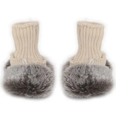 Angeltouch Unisex Bebe Patik Deri Lüx Siyah - 5