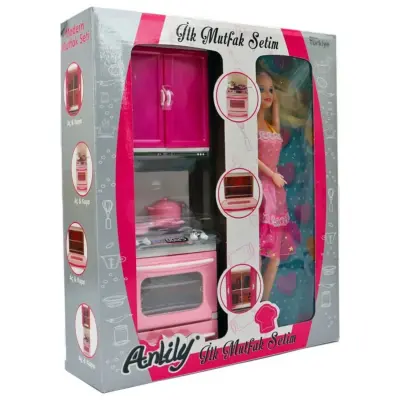 Anlily Bebeklı Fırın Set Oyuncak - 2
