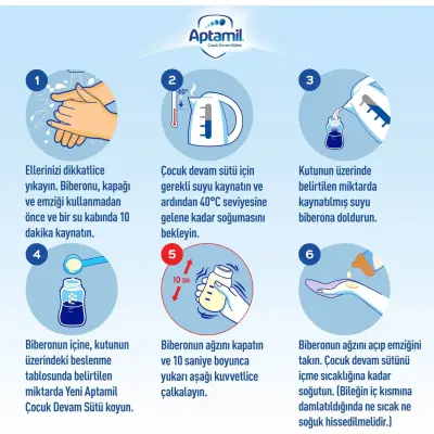 Aptamil 1 Devam Sütü Maması 800 Gr - 7