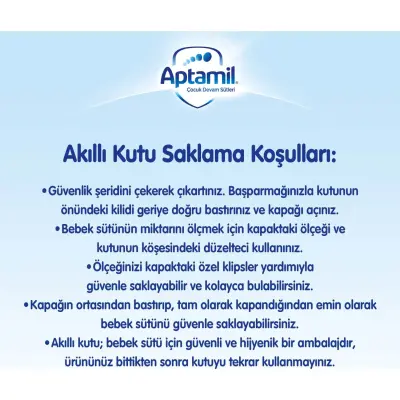 Aptamil 2 Devam Sütü 800 gr x2 - 9