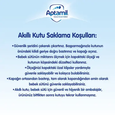 Aptamil 2 Devam Sütü Maması 800 gr - 9