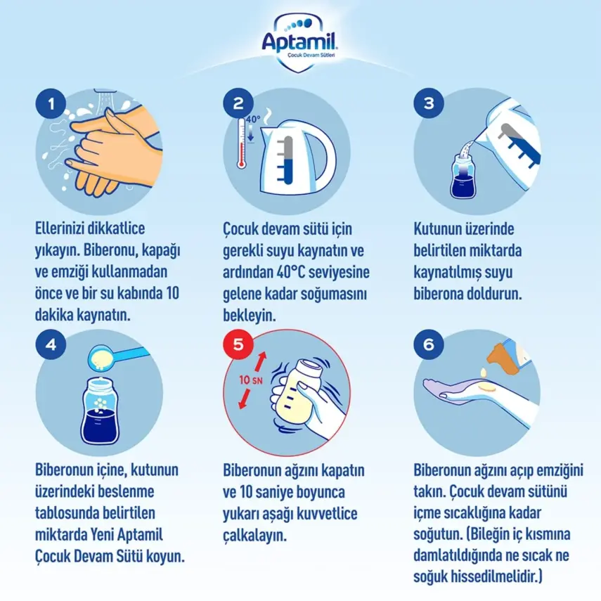 Aptamil 3 Devam Sütü Maması 1200 Gr - 4