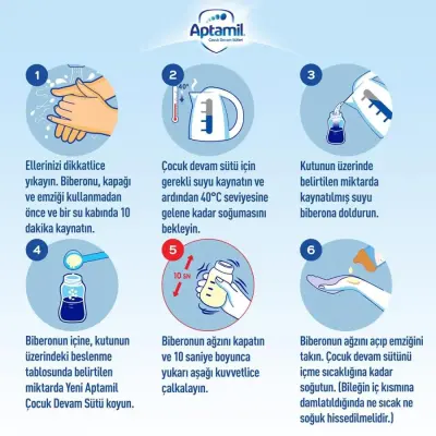 Aptamil 4 Devam Sütü Maması 1200 Gr - 3