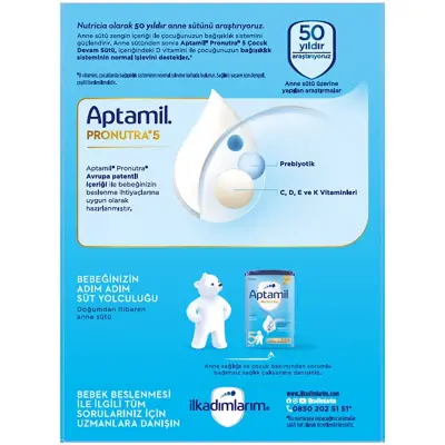 Aptamil Pronutra 5 Devam Sütü 1000 Gr (2*500gr.) - 2