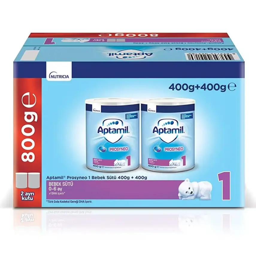Aptamil Prosyneo 1 Bebek Sütü 2x400 gr Megasize 0-6 Ay - 1