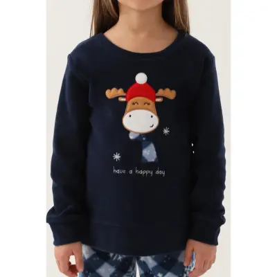 Arnetta Anne - Kız 2li Takım Lacivert - 5