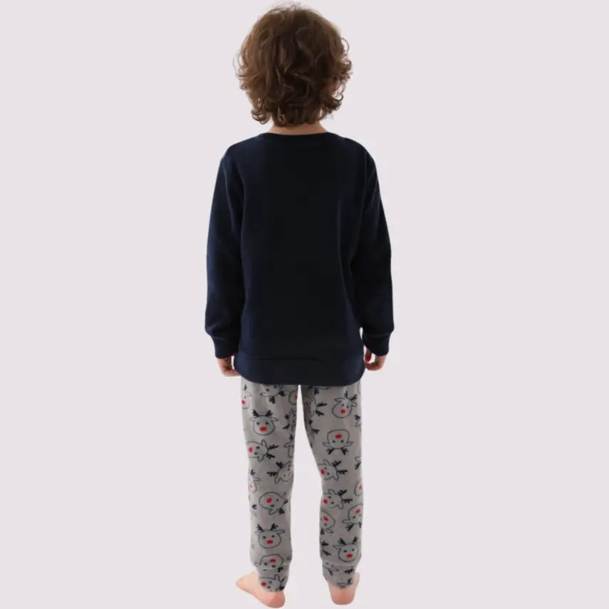 Arnetta Erkek Çocuk  Pijama Takımı Lacivert - 5