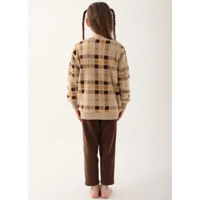 Arnetta Kız 2Li Takım Koyu Bej - 6