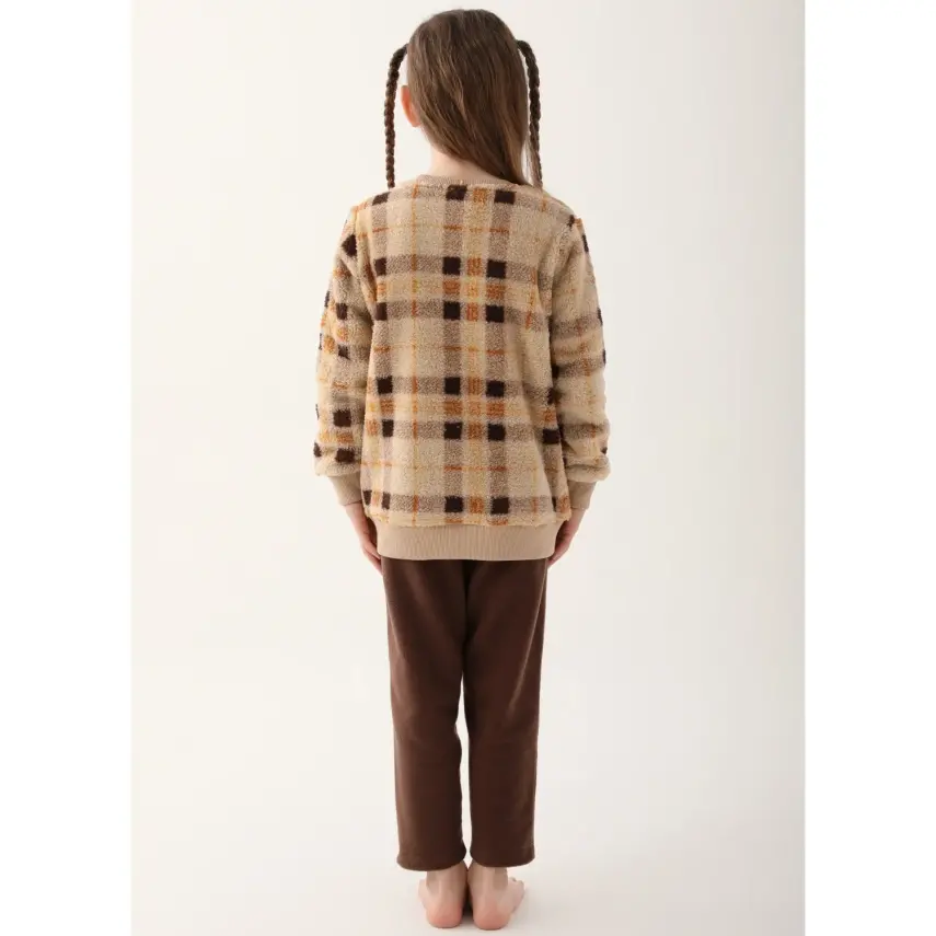 Arnetta Kız 2Li Takım Koyu Bej - 6