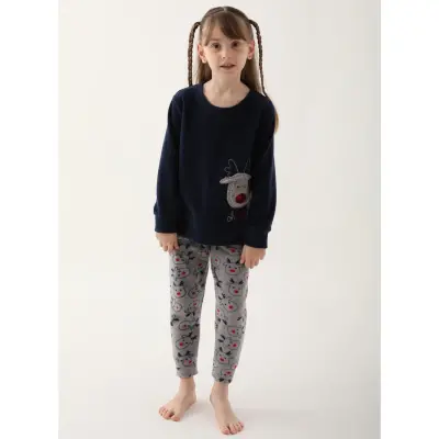 Arnetta Kız 2Li Takım Lacivert - 2