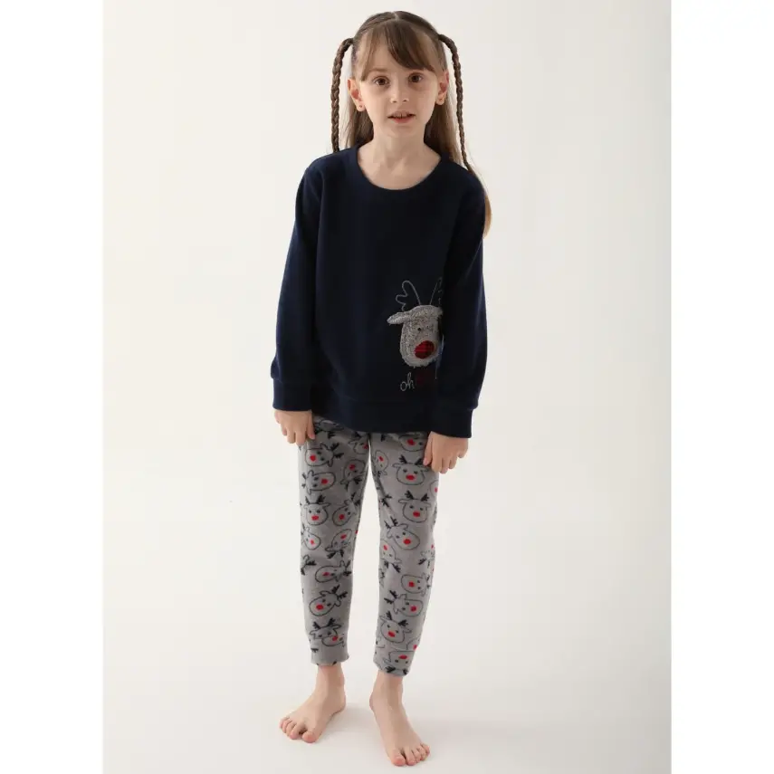 Arnetta Kız 2Li Takım Lacivert - 2