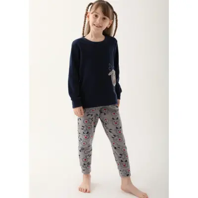 Arnetta Kız 2Li Takım Lacivert