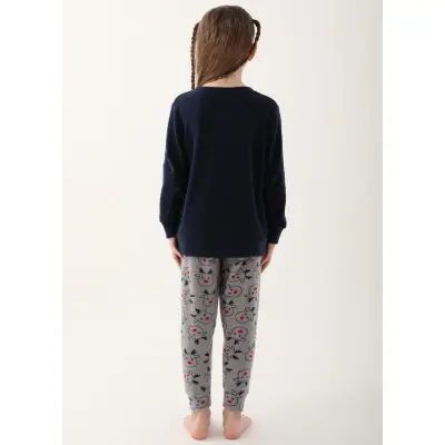 Arnetta Kız 2Li Takım Lacivert - 5