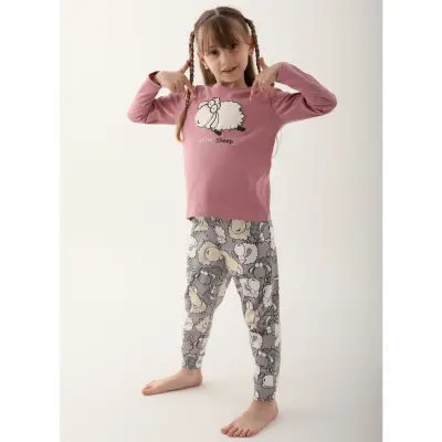 Arnetta Kız 2Li Takım Leylak - 5