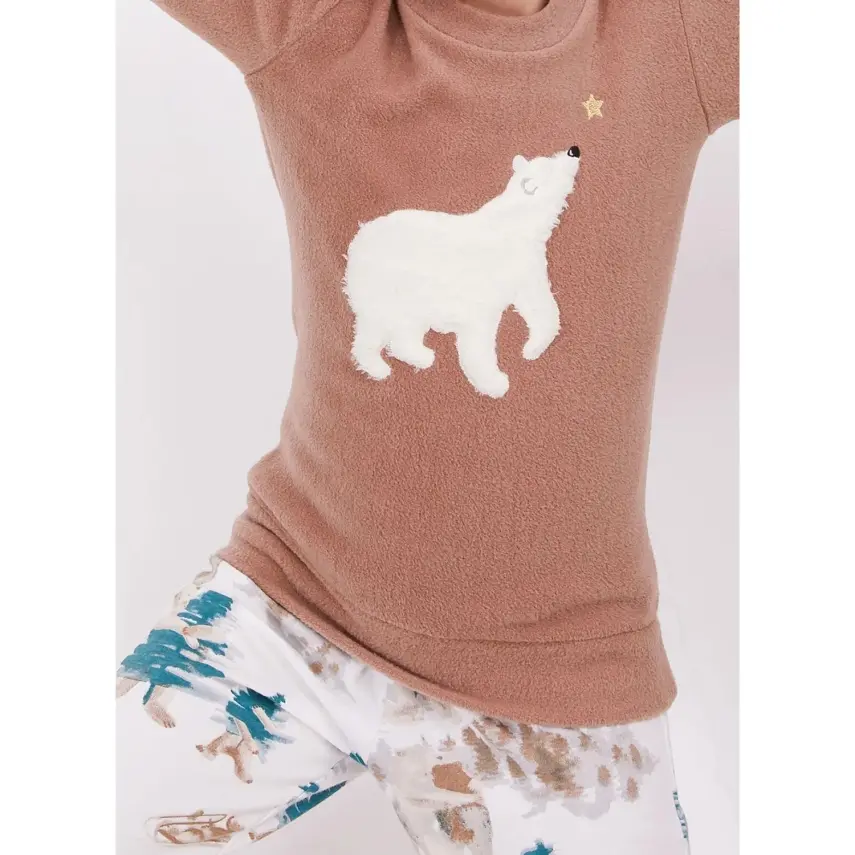 Arnetta Kız Pijama Takımı Kıl - 4