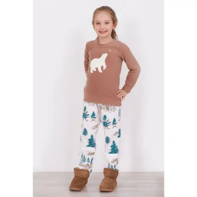 Arnetta Kız Pijama Takımı Kıl