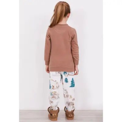 Arnetta Kız Pijama Takımı Kıl - 5