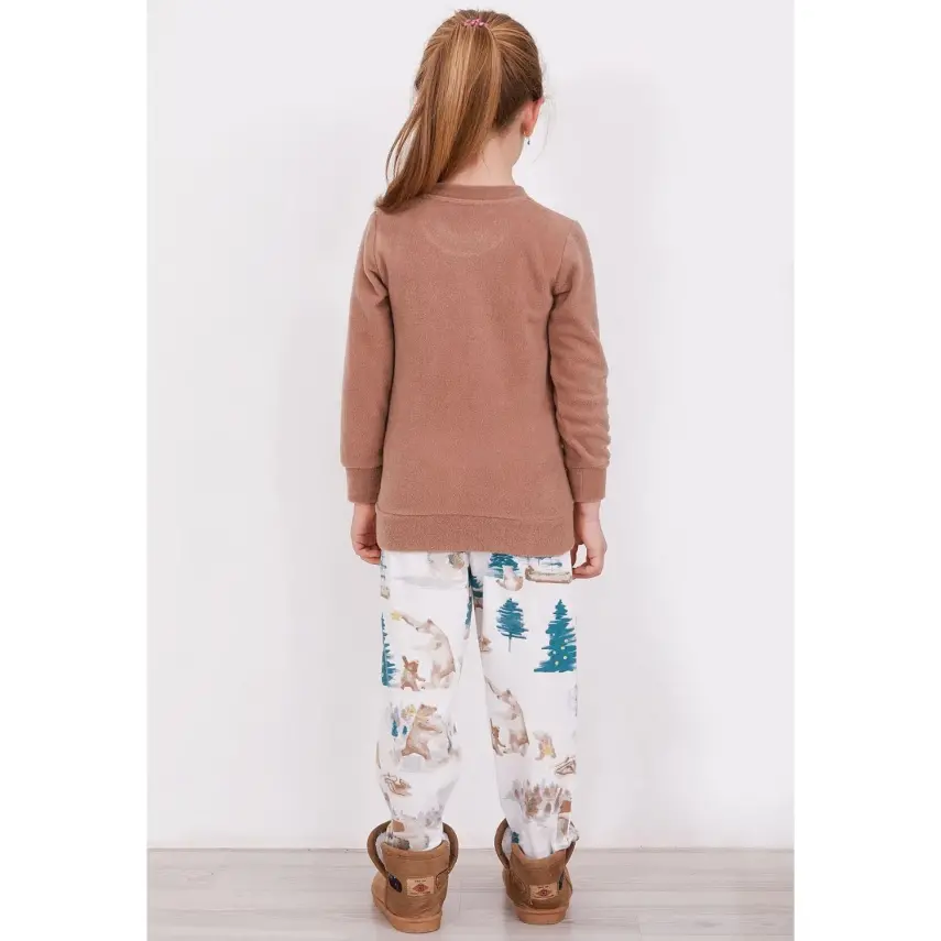 Arnetta Kız Pijama Takımı Kıl - 5