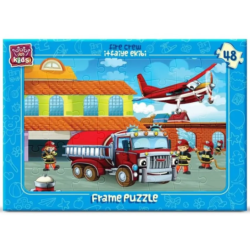 Art Çocuk Puzzle 48 Parça İtfaiye Ekibi - 1