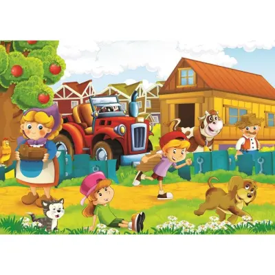 Art Kids Çiftlik Hayatı 35+60 Parça Puzzle - 2