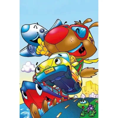 Art Kids Hızlı Köpek Ahşap Puzzle 16 Parça - 2