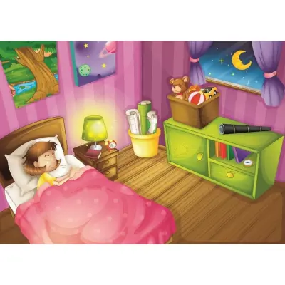 Art Kids Uyku Vakti Ve Bale Provası 2X100 Parça Puzzle - 2