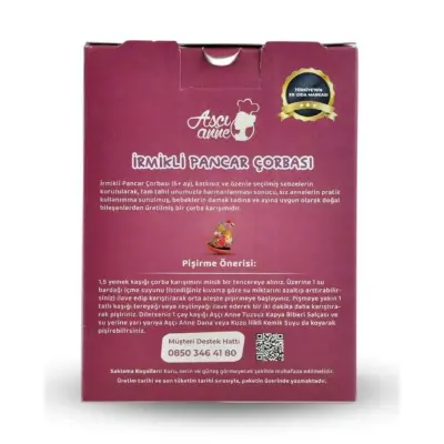 Aşçı Anne İrmikli Pancar Çorba 150 gr - 3