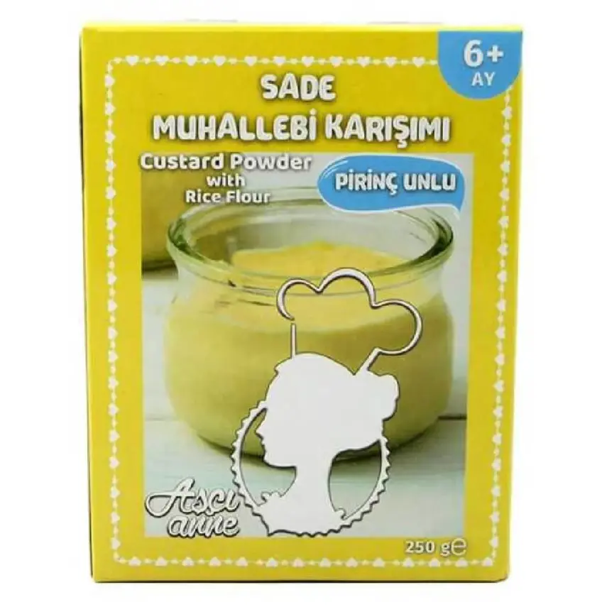 Aşçı Anne Sade Muhallebi Karışımı 250 gr - 1
